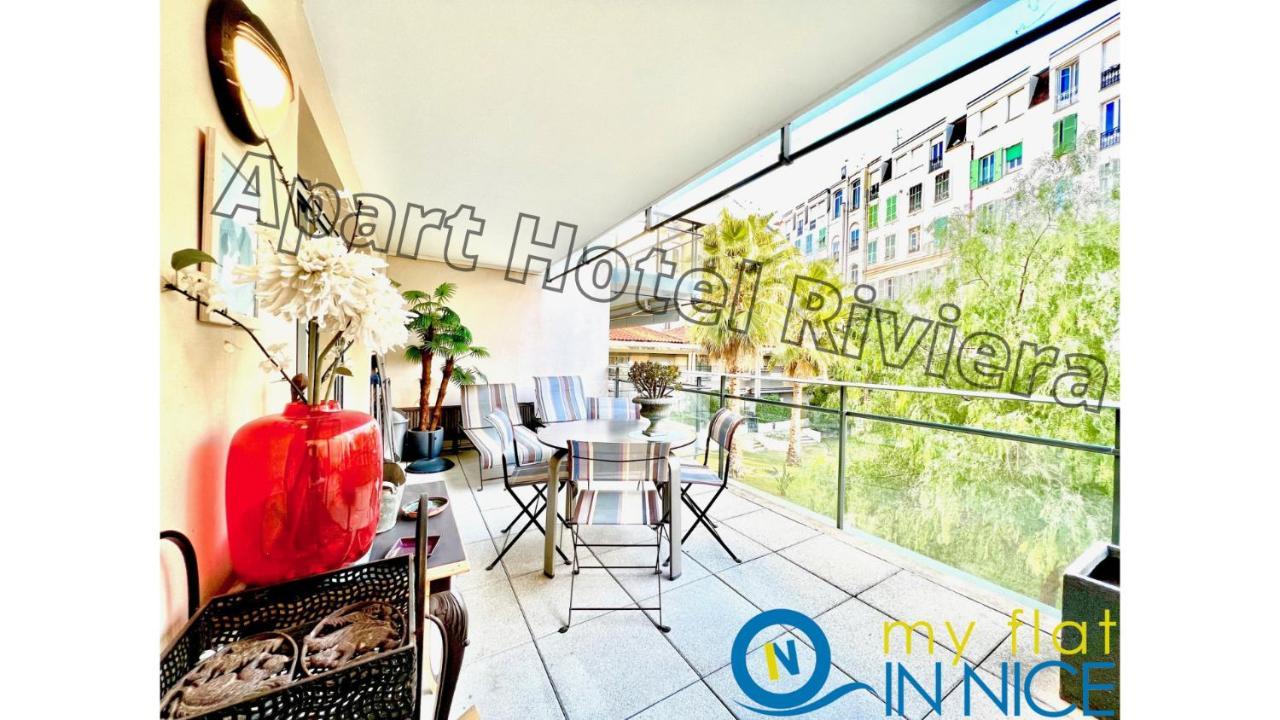 Aparthotel Riviera - Coeur Nice - Grand Superieur Studio Ac - Incroyable Terrasse - Garden View - Terrasse Jardin Pastorelli 1 외부 사진